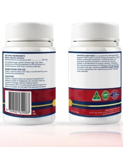 Viên uống Austar CoQ10 150mg – Hỗ Trợ Sức Khỏe Tim Mạch (Hộp 60 viên)