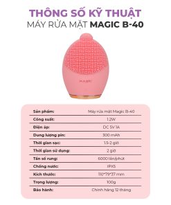 Máy rửa mặt Magic B-40