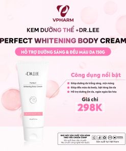 Kem dưỡng thể +Dr.lee hỗ trợ dưỡng sáng & đều màu da 150g – Perfect Whitening Body Cream