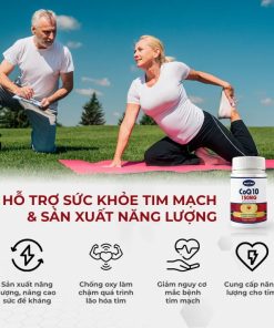 Viên uống Austar CoQ10 150mg – Hỗ Trợ Sức Khỏe Tim Mạch (Hộp 60 viên)