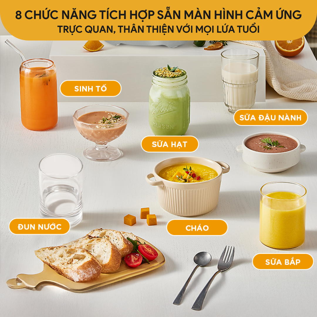 Máy Làm Sữa Hạt Đa Năng BlueStone SMB-7331 1.2 Lít 950W