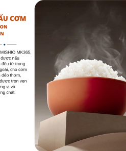 Nồi cơm điện sứ dưỡng sinh, nhãn hiệu Mishio Model MK381