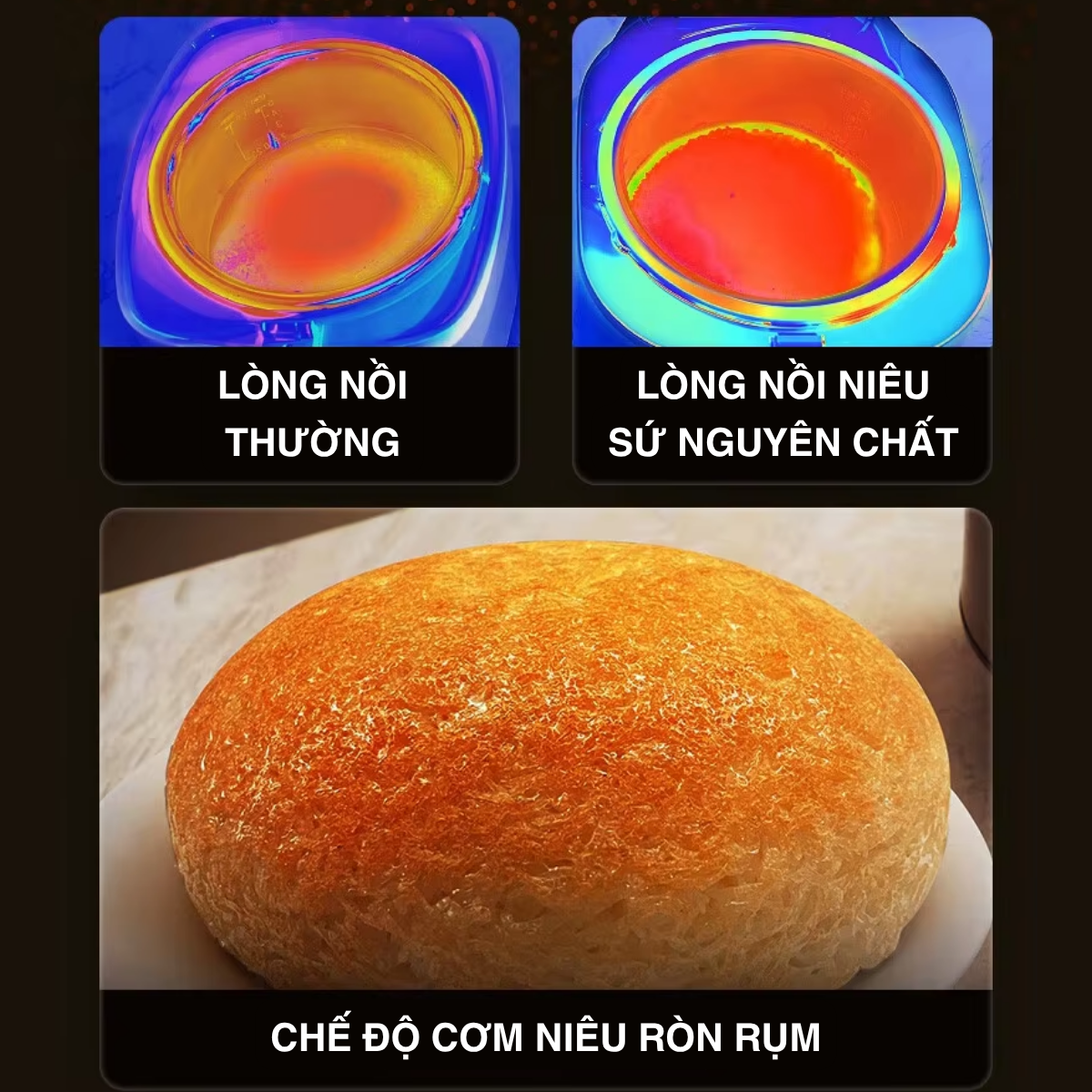 Nồi cơm điện sứ dưỡng sinh, nhãn hiệu Mishio Model MK381