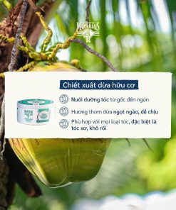Mặt Nạ Tóc Le Petit Marseillais 4 Trong 1 Dưỡng Ẩm Dịu Nhẹ Với Nước Dừa Hữu Cơ 300ml