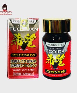 Viên nang tảo Mozuku Fucoidan Nozomi 60 viên – Hỗ trợ tăng cường sức đề kháng