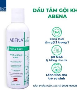 Dầu Gội tắm Khô Abena Hair & Body Wash 200ml