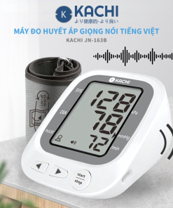 Máy đo huyết áp bắp tay Kachi JN-163B có trợ lý đọc kết quả tiếng Việt hỗ trợ người cao tuổi mắt kém