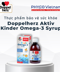 TPBVSK Doppelherz Aktiv Kinder Omega-3 Syrup hỗ trợ phát triển não bộ, thị lực