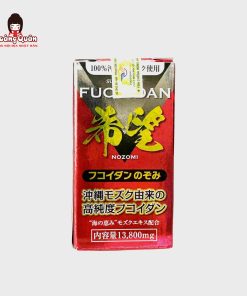 Viên nang tảo Mozuku Fucoidan Nozomi 60 viên – Hỗ trợ tăng cường sức đề kháng