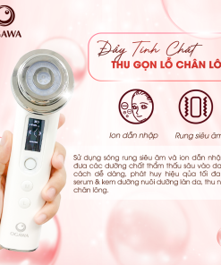 Máy nâng cơ mặt đẩy tinh chất trị liệu bằng ánh sáng RF (OB-063), hiệu Ogawa