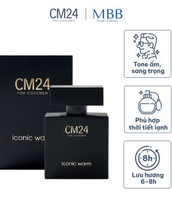 Nước hoa nam CM24 Iconic Warm lưu hương 6-8h 50ml