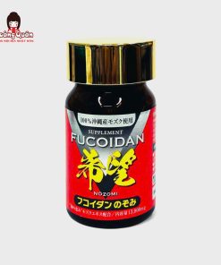 Viên nang tảo Mozuku Fucoidan Nozomi 60 viên – Hỗ trợ tăng cường sức đề kháng