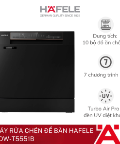 Máy rửa chén để bàn Hafele HDW-T5551B