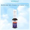 Xịt họng HENRY BLOOMS Olive Leaf Bio-Fermented Throat Spray giúp làm sạch răng miệng, giảm ho, đau họng (chai 30ml)