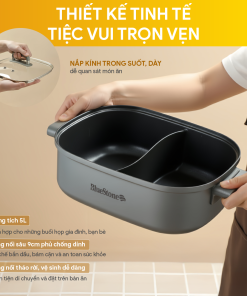 Nồi Lẩu Điện Đa Năng BlueStone MPB-7257 5 Lít 1850W