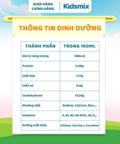 Thực Phẩm Dinh Dưỡng Y Học Kidsmix Junior 390gr Dành Cho Bé Từ 1-10 Tuổi