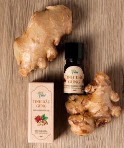 Tinh dầu gừng nguyên chất 5ml Eden Farm hỗ trợ hô hấp, thư giãn tinh thần