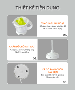 Máy Vắt Cam BlueStone CJB-1129 1 Lít 40W