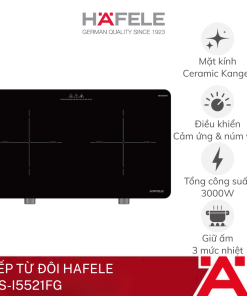 Bếp từ đôi Hafele HS-I5521FG