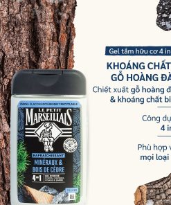 Sữa Tắm Dạng Kem/ Gel tắm Le Petit Marseillais 4 Trong 1 Dành Cho Cơ Thể, Tóc, Mặt Và Râu 250ml