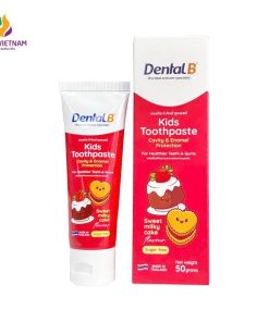 Kem đánh răng thảo dược trẻ em Dental B Thái Lan vị kẹo ngọt 50gr