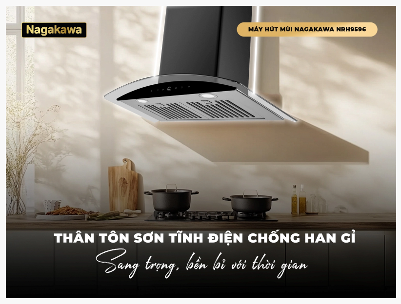 Máy hút mùi Nagakawa NRH9596