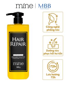 Dầu gội phục hồi hư tổn hương nước hoa Mine 500g