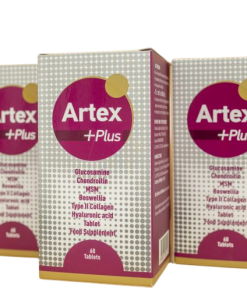 Viên uống ARTEX PLUS – Bổ khớp, tái tạo sụn, giảm đau xương khớp – Cho người lớn tuổi (hộp 60 viên)