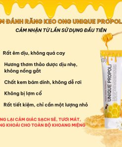 Kem đánh răng keo ong Unique Propolis