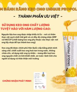 Kem đánh răng keo ong Unique Propolis
