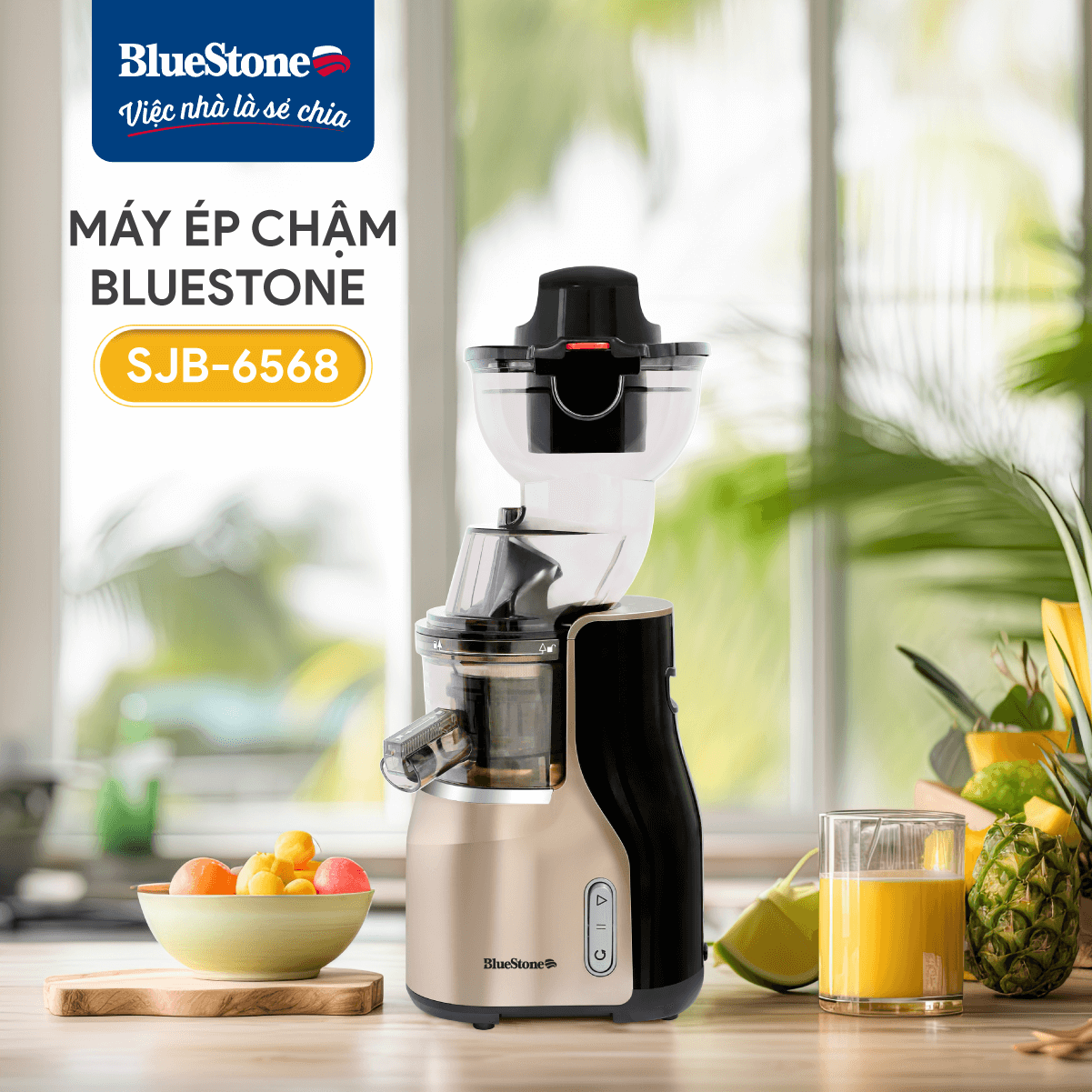 Máy Ép Chậm BlueStone SJB-6568 250W