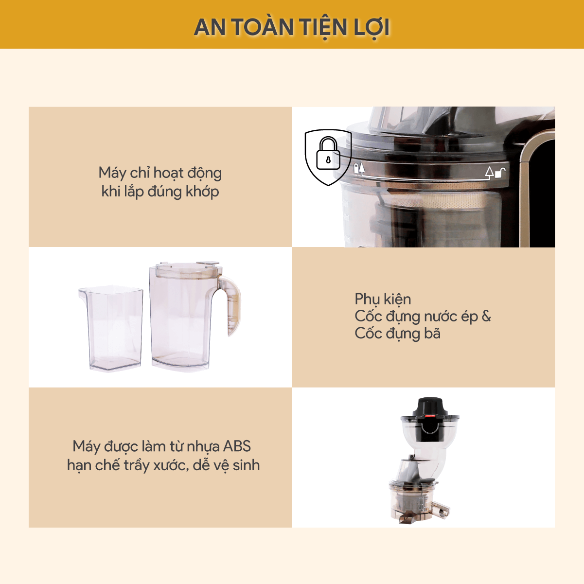 Máy Ép Chậm BlueStone SJB-6568 250W