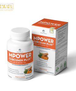 Thực phẩm bảo vệ sức khỏe Mpower Curcumin Plus made with Curcumin BioBDMC™30