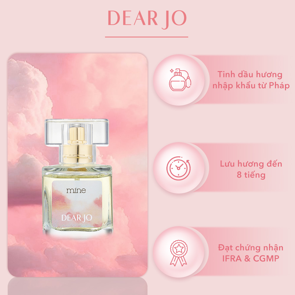 Hộp quà tặng Mine Sữa tắm & Nước hoa Dear Jo