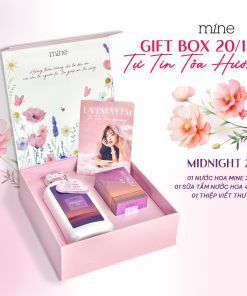 Hộp quà tặng Mine Sữa tắm & Nước hoa Midnight