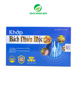 TPBVSK Khớp Bách Nhiên Mộc Hỗ trợ giảm các triệu chứng do viêm khớp, thoái hóa khớp, lão hóa khớp (Hộp 60 viên)