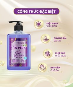 Sữa rửa tay dưỡng ẩm Carefor 500ml