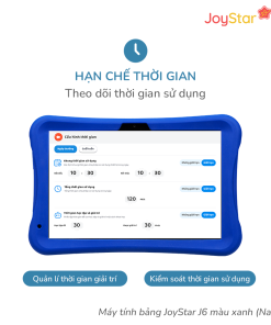 Máy tính bảng JoyStar J6 màu xanh (Navy) – bản tặng App