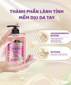 Sữa rửa tay dưỡng ẩm Carefor 500ml