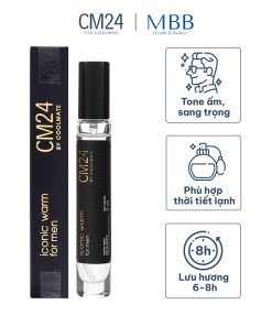 Nước hoa nam CM24 Iconic Warm lưu hương 6-8h 9ml