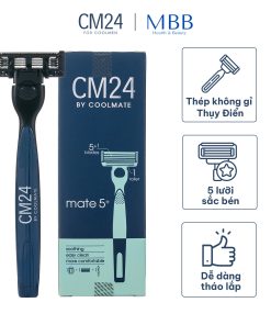 Bộ dao cạo râu CM24 5 lưỡi kèm móc treo