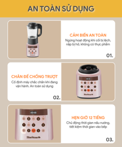 Máy Làm Sữa Hạt Đa Năng BlueStone BLB-6029 1.75 Lít 900W