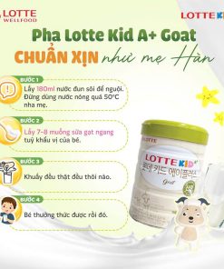 Sản phẩm dinh dưỡng Lotte Kid A+ Goat 760g