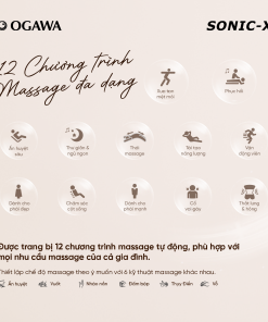 Ghế Massage Smart Sonic X, hiệu Ogawa (OG-5572)-OGAWA Sonic X Massage Chair (OG-5572)
