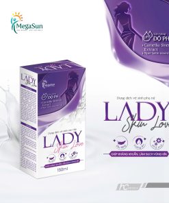Dung dịch vệ sinh cao cấp MEGA SUN Lady Skin Love 150ml