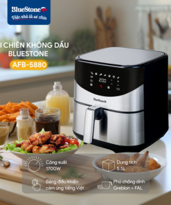 Nồi Chiên Không Dầu BlueStone AFB-5880 5.5 Lít 1700W