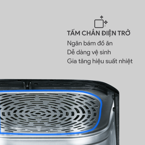 Nồi Chiên Không Dầu BlueStone AFB-5880 5.5 Lít 1700W