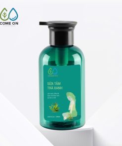 Sữa tắm trà xanh COME ON cấp ẩm, dưỡng da, sạch mụn lưng 500ml