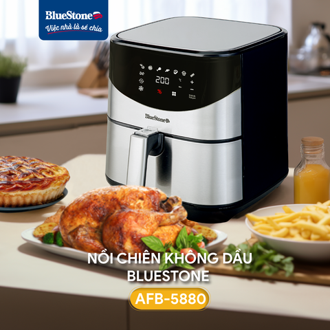 Nồi Chiên Không Dầu BlueStone AFB-5880 5.5 Lít 1700W