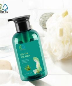 Sữa tắm trà xanh COME ON cấp ẩm, dưỡng da, sạch mụn lưng 500ml